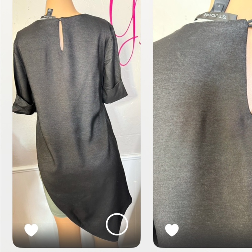St. John Black Dress